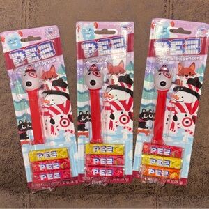Target Bullseye Dog Pez Dispensers (3 Pack) - New in Box